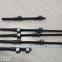 430mm 3 sections telescoping fiberglass tube  with quick lock mechanism device clamps
