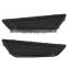 2pcs Front Bumper Fog Light Grill Cover Grille Trim For Ford Fiesta 13-16