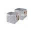 eco friendly orange color foldable baskets laundry felt storage basket