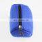 yellow color promotional cosmetic handbag purse felt make up organizer bag