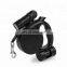 3 In 1 Lighted LED Retractable Dog Leash With Flashlight And Poop Bag