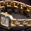 Wholesale Women's Men's Fashion Rhinestone Roman Numerals Analog Alloy Strap Quartz Watches