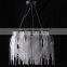 2020 lamp teardrop-shaped black metal crystal pendant chandelier lamp