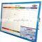 Magnetic Whiteboard Calendar Glass, Dry Erase Glass White Board Planner