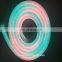 full spectrum RGB led neon ,Pixel ws2811 5050 IP68 silicone led neon tube 12v,24v