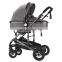 Baby Stroller 3 In 1 For 0-3 Years Baby Prams With Removable Shopping Basket