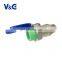 20 x 1/2" - 50 x 11/2" Chrome Ball 362.5 psi Nickel Plating Brass Full flow PPR Ball Valve