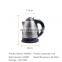Honeyson hotel small cordless stainless steel electric kettle with tray set