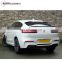 X4 G02 mp rear diffuser fit for X4 G02 sport 2018-2020 year pp plastic material G02 diffuser with exhaust tips