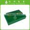 Green PU leather packaging box with double door