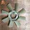6BD1 engine parts Fan blade for excavator engine