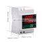 Digital LED Voltage Current Active Power Factor Energy Meter AC80-300V 100A DIN-rail Electric Digital power energy meter