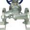 Customized CNC machining flanged fire fighting  round plate Antibiotic shut-off globe valve