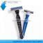 D226L hanging card two blade rubber handle two blade razor