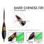 New 20cm-23cm 3 Pcs/box flexibility plastic high quality paint barr chinese fir Fishing Float