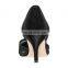 Latest arrival high fashionable design women fancy rhinestone med heels sandals shoes for ladies footwear other color options