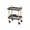 Factory Direct Sales Kitchen Trolley 2 Shelves Trolley Fancy Kitchen