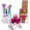 Transparent Acrylic Cube Cosmetic Organizer Makeup Sponge box, Beauty Blender and Hair Accessories Holder