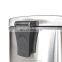 Aemaxx fingerprint proof soft closed lid stainless steel SS foot pedal dustbin