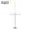 HUAYI High Quality Simple Style Glass Acrylic 28W Indoor Bedroom Modern Decorative Mobile LED Floor Lamp