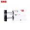 SNS TN Series double rod dual shaft double acting air pneumatic guide cylinder with magnet