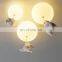 Aluminum Modern Light Cartoon Bear For Kids Room Children's Study Decoration Warm Pendant Lamps