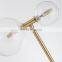 Modern Metal LED Table Lamp Double Head Glass Desk Light Art Decoration Gold Table Light