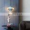 Nordic terrazzo planet small creative Star satellite restaurant bar bedroom bedside cement modern pendant light
