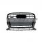 Black color car front bumper face lift grille for audi Q5 SQ5 front grille ABS material 2009-2013