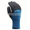 Breathable 3/4 Dipped Latex Foam Grip Gloves Winter Rubber Insulating Gloves