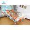 Cheap Hot Sale Manual ABS Side Rail at Home Care Medical Hospital Bed with 4 Cranks