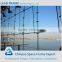 High security steel fabrication glass curtain wall