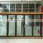 Custom acrylic glass bi-folding design double glazed bi folding windows with long life