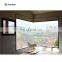 Aluminium Glass Corner Window Design / L Shaped Window / Corner Butt Joint Ballistic Bullet-proof Glass Window