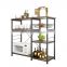 Luxury Nice Home Kitchen Trolleys Rolling Microwave Oven Cart