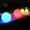 Lighted garden ornament lawn led solar stick light plastic ball shape yard light solar wholesale