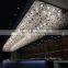 Modern Villa Dining Room Luxury Ceiling Art Glass Ball Led Chandelier Pendant Light