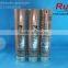 250ml brown soft tube with gold flip top cap, 8.45oz PE cosmetic tube