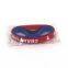 In Stock Wholesale Hockey Texturally Print Silicone Wristband Sports Enthusiast Game Durable Silicone Bracelet
