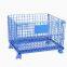 Pallet Cage Wire Mesh Storage Container /Steel Pallet