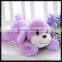 girls dog plush toy with lovely shape high quality