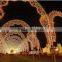 christmas arch decoration light