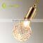 Iron Copper Halogen led Bulb Pendant Light