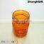470ML Glass Mason Jar Coating Orange Sun Long Storage Jar