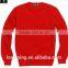 2016 new arrivel sports wear plain dyed with hood fleece jersey plain 100% polyester hoodies custom