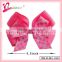 Factory produce cheerleading bows and ribbons hair bow with clip,ribbon bow for girls
