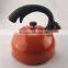 2.5L Home used tea kettles with red color coating on body