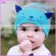 2016 Hot Soft Cotton Baby Hat Lovely Cat Stripe Beanie Winter Toddler Infant Newborn Kids Cap Boys Girls Hat Accessories QLM