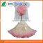 hot pink flower pettiskirt set,fluffy tutu skirt set for baby girl clothes summer kids clothing suit