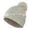 Fashion design cozy custom knitted winter beanie caps wholesale